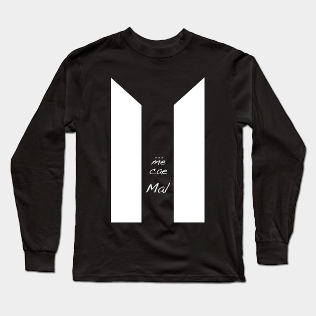 me cae mal Long Sleeve T-Shirt by GdotArroyo